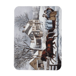 TEE Winter Ride Magnet