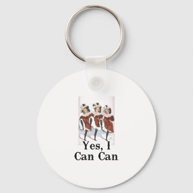 TEE Yes I Can Can Key Ring (Front)
