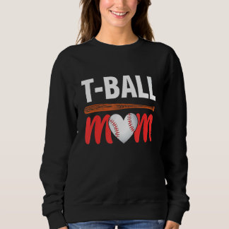 Teeball Sports Ball Mum Mother's Day Sweatshirt