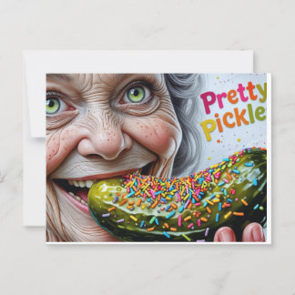 Teecats Pretty Pickles Postcard