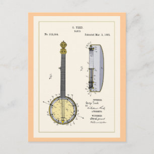 Teed Patent Postcard