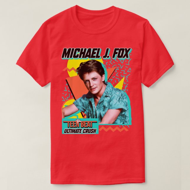 TEEN BEAT Ultimate CrushJ Fox T-Shirt (Design Front)
