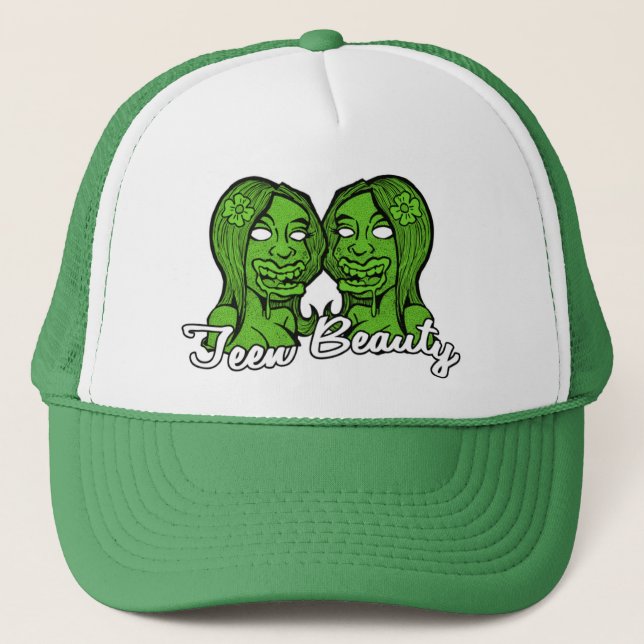 Teen Beauty Trucker Hat (Front)