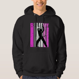 Teen Believe Dance Team Pink Hiphop Dancer Dancing Hoodie