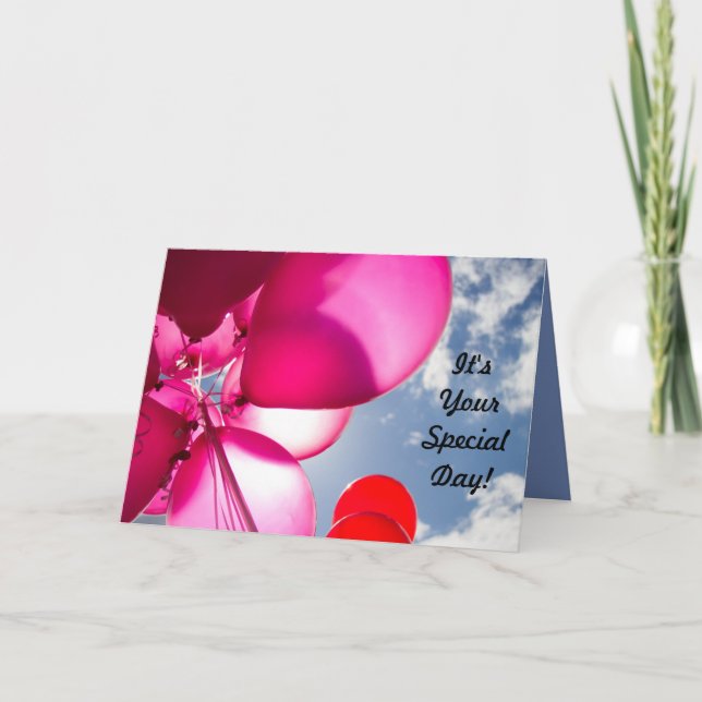 Teen Birthday Card (Front)