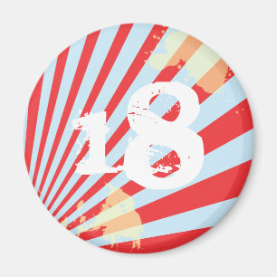 Teen Birthday Party Favour Magnet