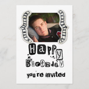 teen boy invites