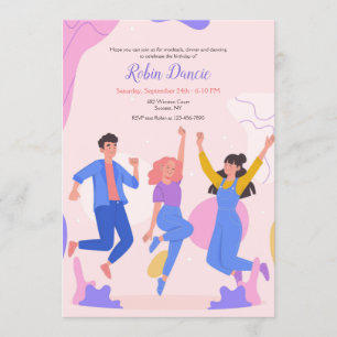 Teen Dance Party Invitation