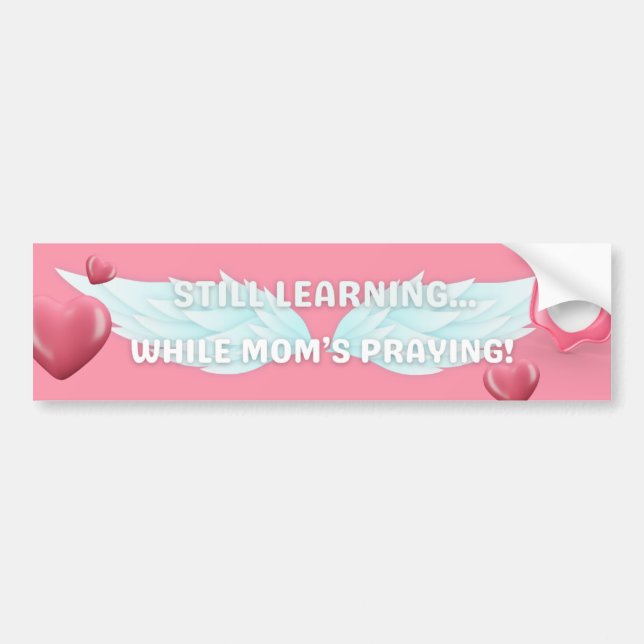 Teen Driver Bumper Sticker (Front)