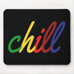 Teen Girl Chill Retro Colours Mouse Mat
