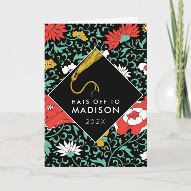 Teen Girl Graduation Card (Front)