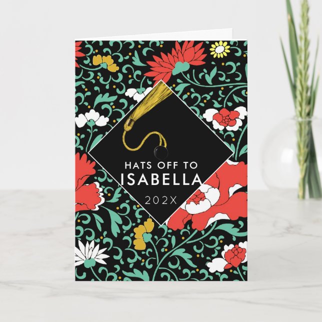 Teen Girl Graduation Card (Front)