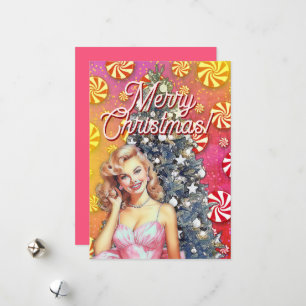 Teen Girl  Holiday Card