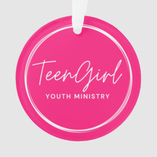 Teen Girl Youth Ministry Acrylic Ornament