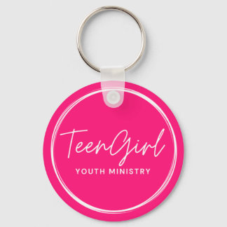 Teen Girl Youth Ministry Keychain