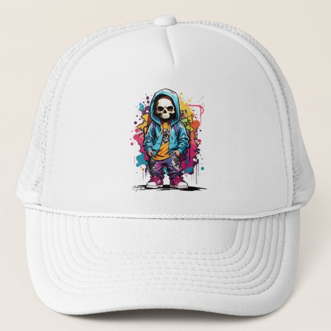 Teen Reaper: Urban Edge Trucker Hat (Front)