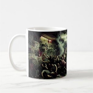 Teen Spirit Basement Riot Grunge Art Mug