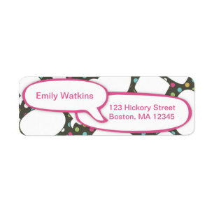 Teen Talk Bubble Label Stationery Set