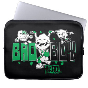 Teen Titans Go! "Bad Boy" Robin, Cyborg, & BB Laptop Sleeve