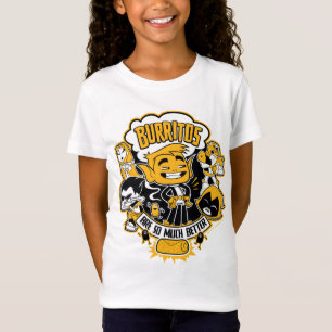 Teen Titans Go!   Beast Boy "Burritos Are Better" T-Shirt