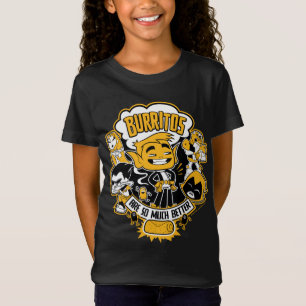 Teen Titans Go! Beast Boy "Burritos Are Better" T-Shirt