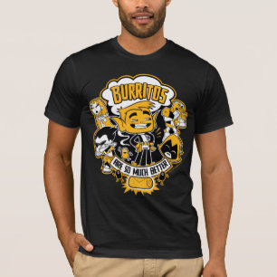 Teen Titans Go!   Beast Boy "Burritos Are Better" T-Shirt