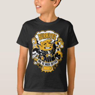 Teen Titans Go!   Beast Boy "Burritos Are Better" T-Shirt