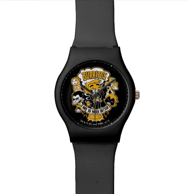 Teen Titans Go! | Beast Boy "Burritos Are Better" Watch (Close Up)