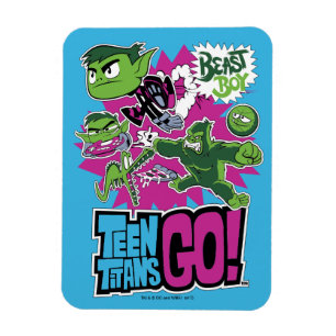 Teen Titans Go!   Beast Boy Shapeshifts Magnet