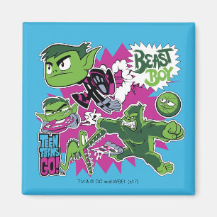 Teen Titans Go!   Beast Boy Shapeshifts Magnet