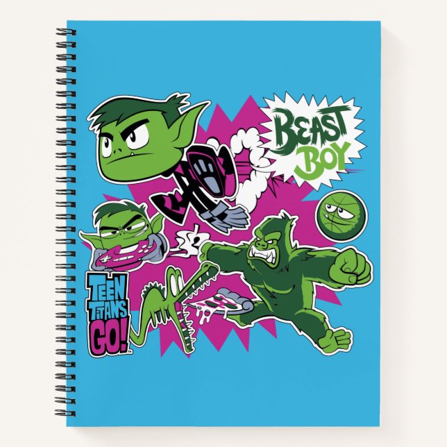 Teen Titans Go! | Beast Boy Shapeshifts Notebook (Front)