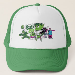 Teen Titans Go! Beast Boy Shapeshifts Trucker Hat