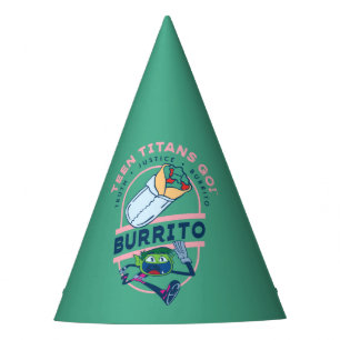 Teen Titans Go! Beast Boy "Truth Justice Burrito" Party Hat