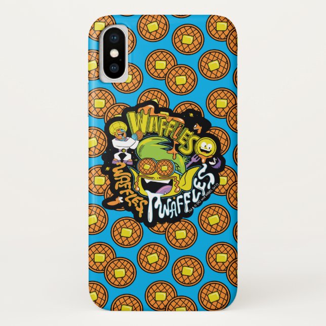 Teen Titans Go! | Beast Boy Waffles Case-Mate iPhone Case (Back)
