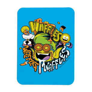 Teen Titans Go!   Beast Boy Waffles Magnet