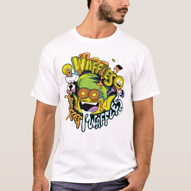 Teen Titans Go! | Beast Boy Waffles T-Shirt (Front)