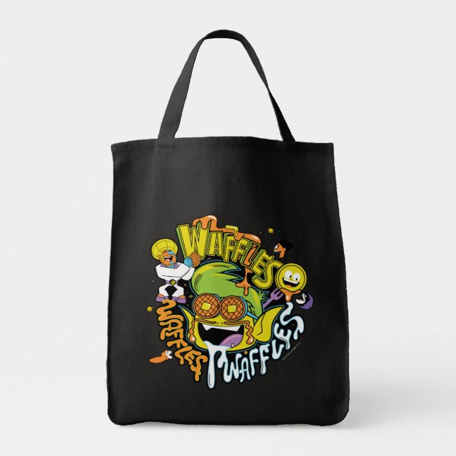 Teen Titans Go! | Beast Boy Waffles Tote Bag (Front)