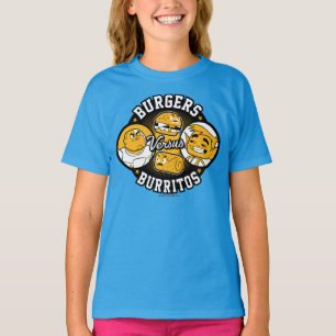 Teen Titans Go! Burgers Versus Burritos T-Shirt