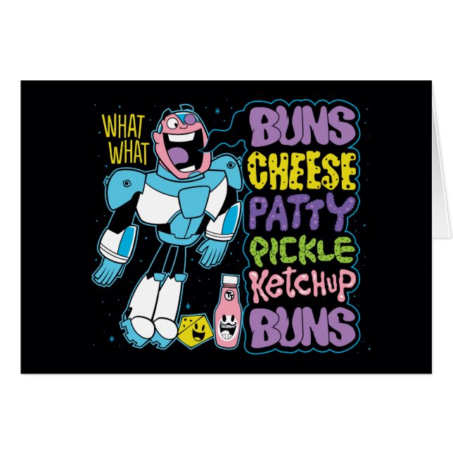 Teen Titans Go! | Cyborg Burger Rap (Front Horizontal)