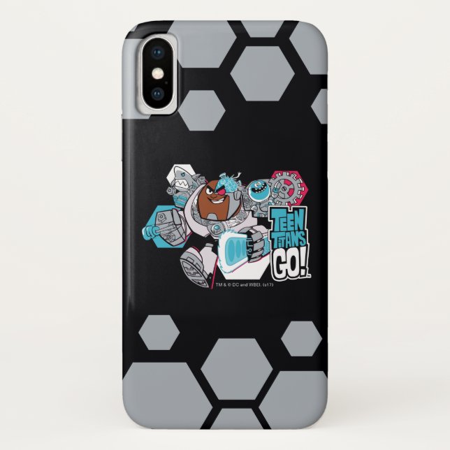 Teen Titans Go! | Cyborg's Arsenal Graphic Case-Mate iPhone Case (Back)