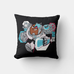 Teen Titans Go!   Cyborg's Arsenal Graphic Cushion