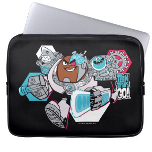 Teen Titans Go! Cyborg's Arsenal Graphic Laptop Sleeve