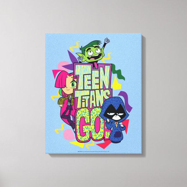 Teen Titans Go! | "Girls Girls" Animal Print Logo (Front)