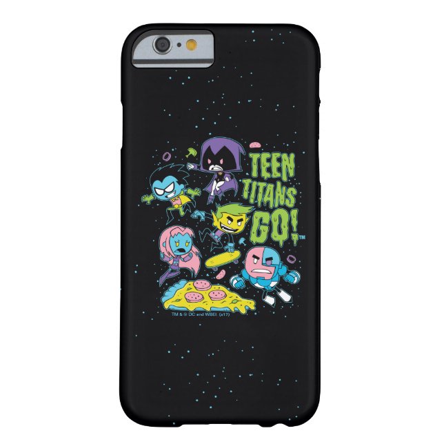 Teen Titans Go! | Gnarly 90's Pizza Graphic Case-Mate iPhone Case (Back)