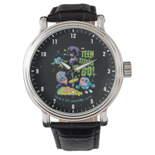 Teen Titans Go!   Gnarly 90's Pizza Graphic Watch