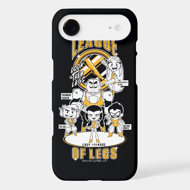 Teen Titans Go! | League of Legs Case-Mate iPhone Case (Back)
