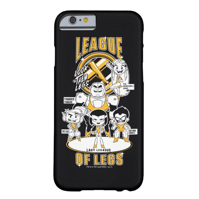 Teen Titans Go! | League of Legs Case-Mate iPhone Case (Back)