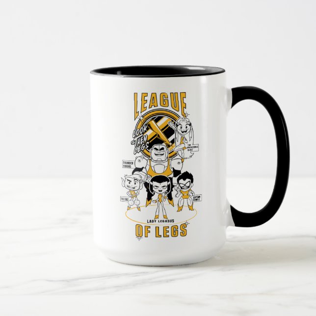 Teen Titans Go! | League of Legs Mug (Right)