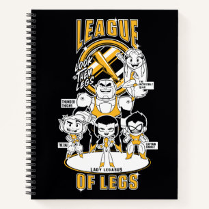 Teen Titans Go! League of Legs Notebook