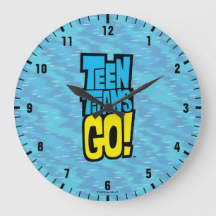 Teen Titans Go!   Logo Large Clock